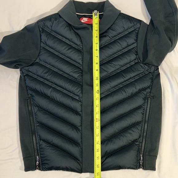 Nike Tech AeroLoft Down Bomber Puffer Jacket Evergreen Size Small - Picture 10 of 11